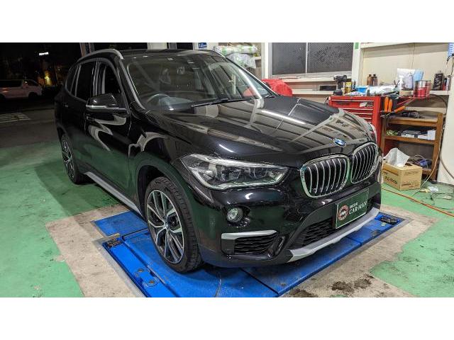 BMW　X1　前後ブレーキ交換