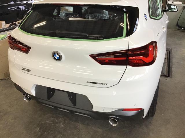 BMW X2 クォーツ　ガラスコーティング