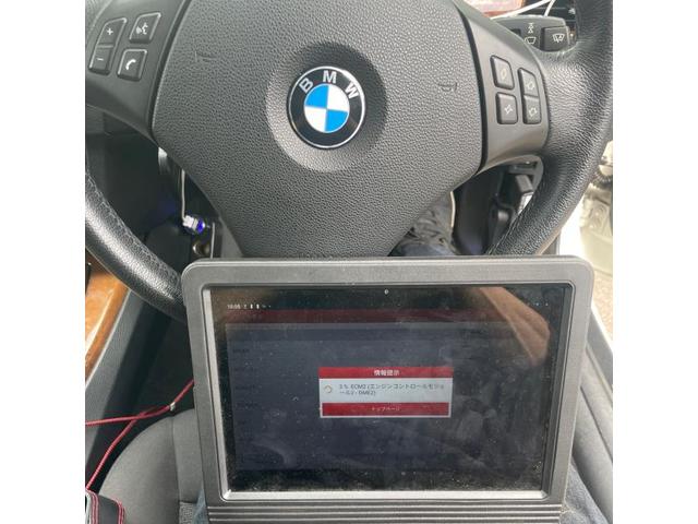BMW E91 320i バッテリー警告灯 オルタネーター バッテリー 交換