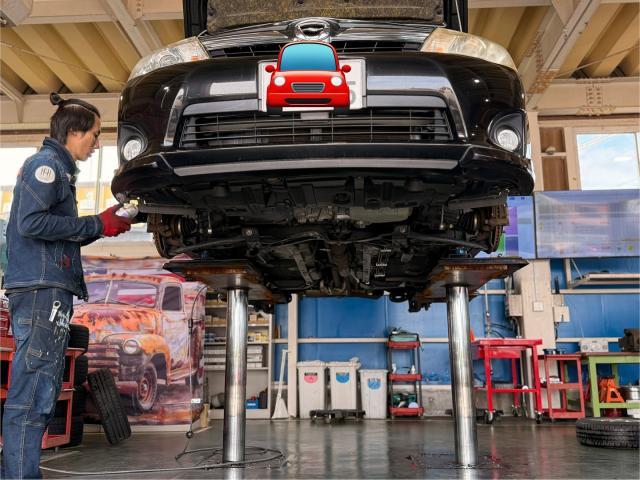 トヨタ　カローラフィールダー　法定点検