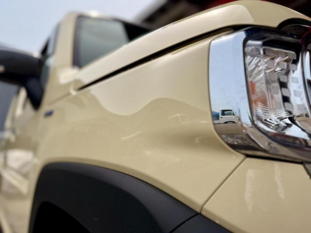 スズキ　ハスラー　手洗い洗車