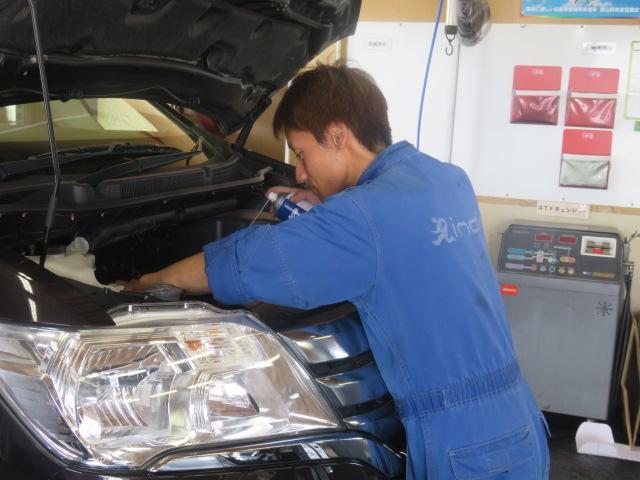 富山市　愛車のメンテナンス、車検はインディオへ！！