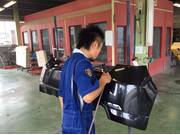 （有）カーメインテナンス朝倉　板金塗装工場3