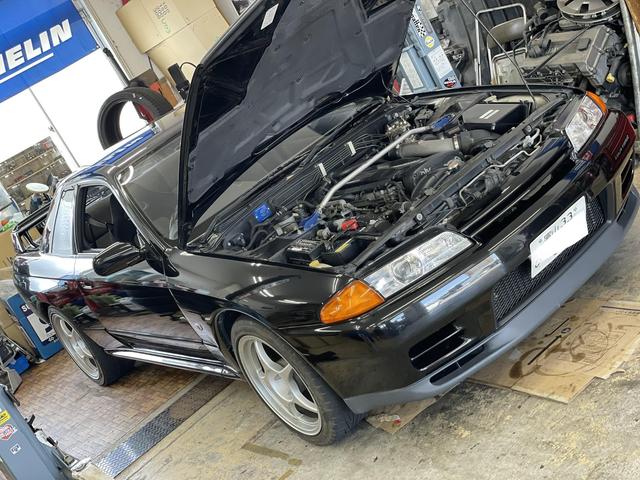 R32GTR 足回り交換