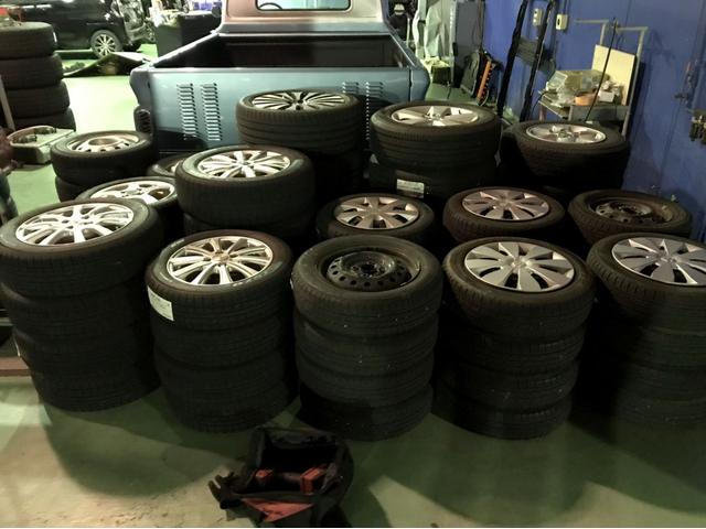 タイヤ交換　混雑する前に早めのタイヤ交換をオススメします！