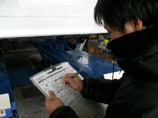 国家資格整備士が丁寧に検査します！