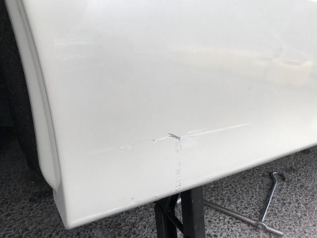 日産エルグランド　サイドステップ擦り傷リペア　長野県伊那市より