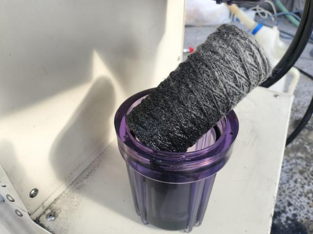 日産エクストレイルエンジン内部洗浄（セレストケア）施工　長野市より