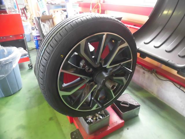 持込み　タイヤ　組替え　交換　純正ホイール　プリウス　五泉　秋葉区　新潟