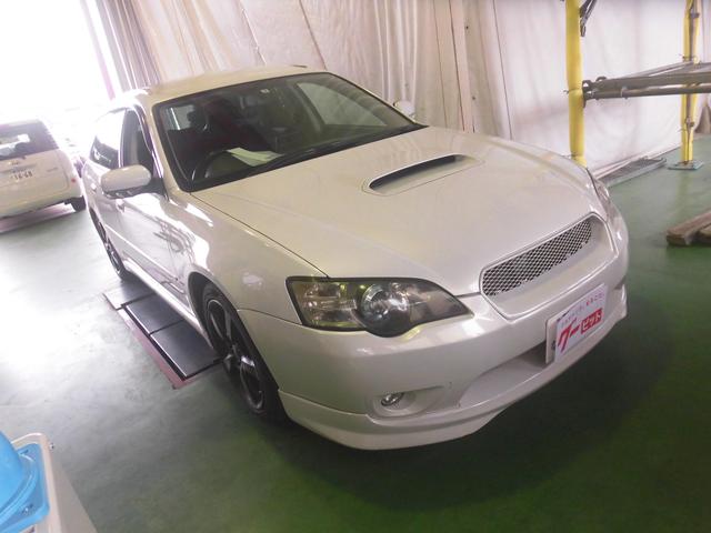 BP5　レガシィ　段差時ガコガコ　ショック交換　新潟　五泉市　カーズ