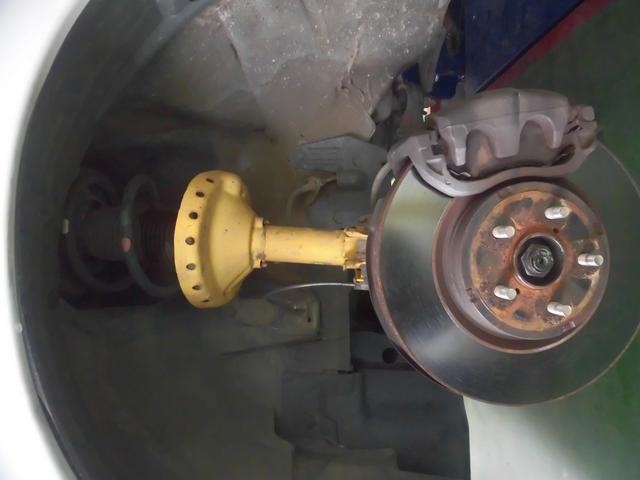 BP5　レガシィ　段差時ガコガコ　ショック交換　新潟　五泉市　カーズ