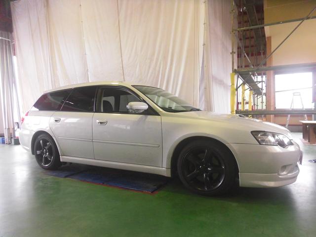 BP5　レガシィ　段差時ガコガコ　ショック交換　新潟　五泉市　カーズ