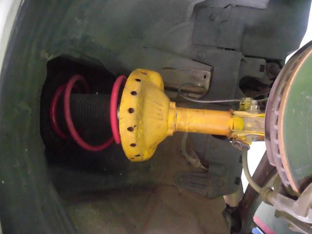 BP5　レガシィ　段差時ガコガコ　ショック交換　新潟　五泉市　カーズ