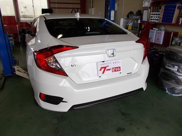 FC1 シビック　パーツ持込　リヤバンパースポイラー取付　新潟　五泉市　カーズ新潟