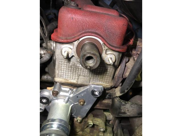 JA71V　ジムニーバン　冷却水漏れ　ウォーターポンプ＆タイミングベルト交換　甲信越　新潟県　五泉市　カーズ新潟