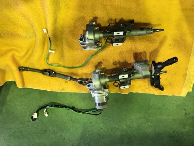 ANH20W　アルファード　段差路走行時ハンドル周辺よりコトコト音　ステアリングコラムＡＳＳＹ交換　甲信越　新潟県　五泉市　カーズ新潟