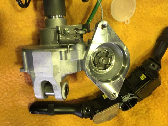 ANH20W　アルファード　段差路走行時ハンドル周辺よりコトコト音　ステアリングコラムＡＳＳＹ交換　甲信越　新潟県　五泉市　カーズ新潟