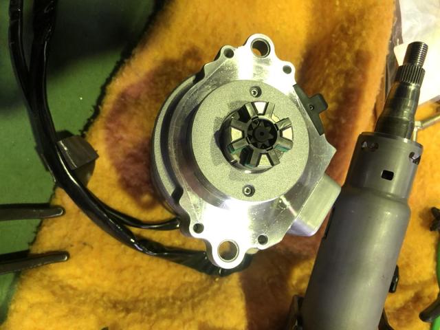 ANH20W　アルファード　段差路走行時ハンドル周辺よりコトコト音　ステアリングコラムＡＳＳＹ交換　甲信越　新潟県　五泉市　カーズ新潟