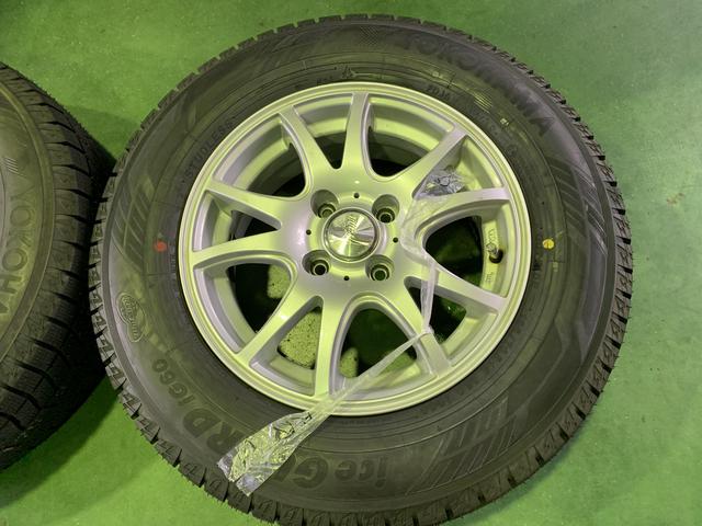 185/70R14　スタッドレスタイヤ直送持込　IG60　タイヤ組替バランス調整　甲信越　新潟県　五泉市　カーズ新潟　