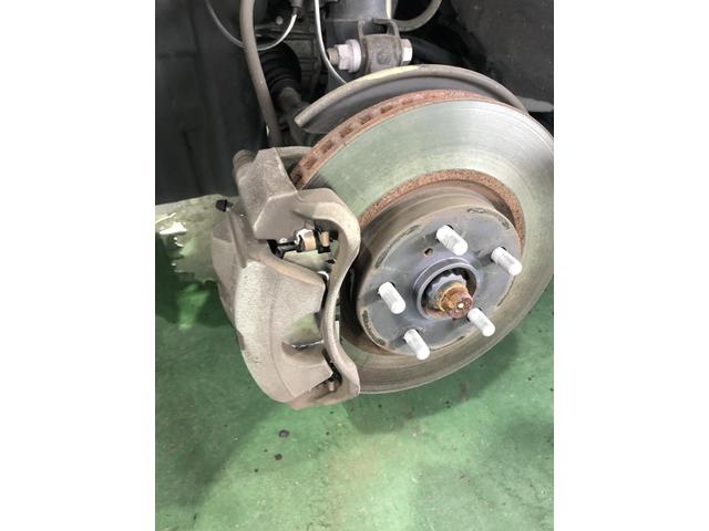 ＺＧＥ２０Ｇ　ウィッシュ　納車前点検　１２カ月定期点検　ブレーキパッド交換　甲信越　新潟県　五泉市　カーズ新潟