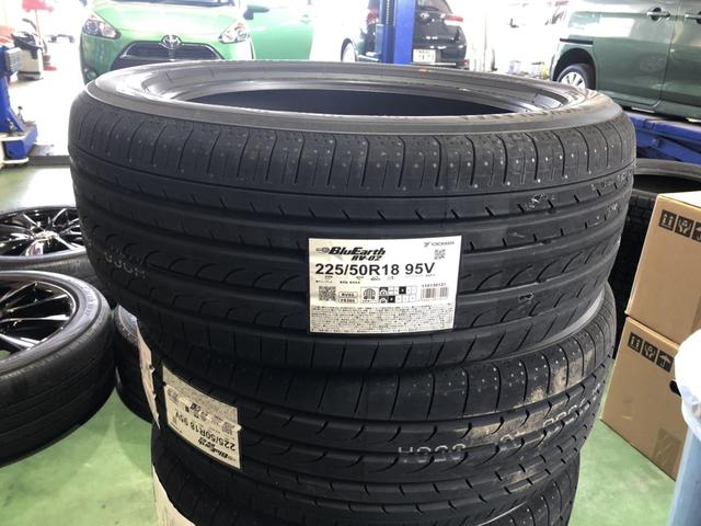 ACR50W　エスティマ　タイヤ持込　組替バランス調整　225/50Ｒ18　甲信越　新潟県　五泉市　カーズ新潟