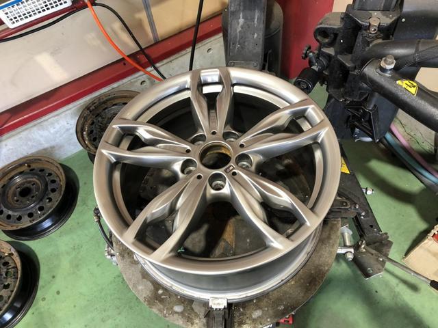 225/40ZR18 245/35ZR18　BMW　タイヤ持込　組替バランス調整　低偏平タイヤ　甲信越　新潟県　五泉市　カーズ新潟　