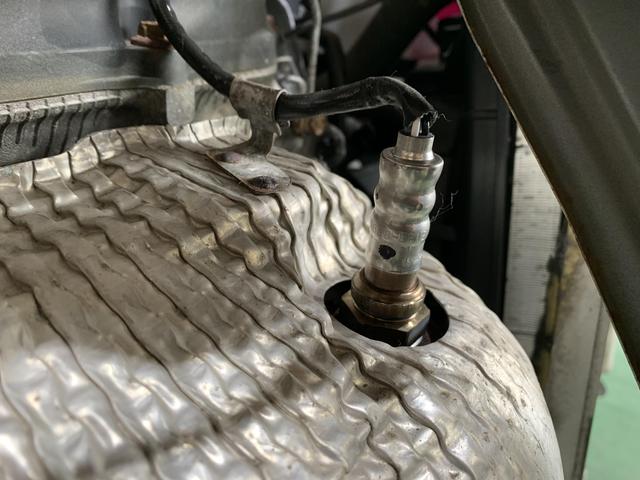 L245S　エッセ　エンジンチェックランプ点灯　P0135　フロントO2センサヒータ信号系統異常　O2センサー交換　甲信越　新潟県　新潟市　秋葉区　加茂市　阿賀野市　阿賀町　五泉市　カーズ新潟