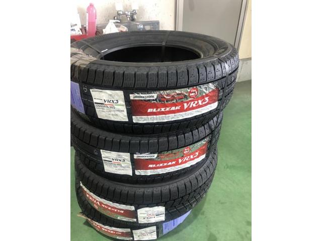 スタッドレスタイヤ　２セット組替　225/60R16　195/65R15　スタッドレスタイヤ持込　ブリヂストン　VRX3　甲信越　新潟県　新潟市　秋葉区　加茂市　阿賀野市　阿賀町　五泉市　カーズ新潟