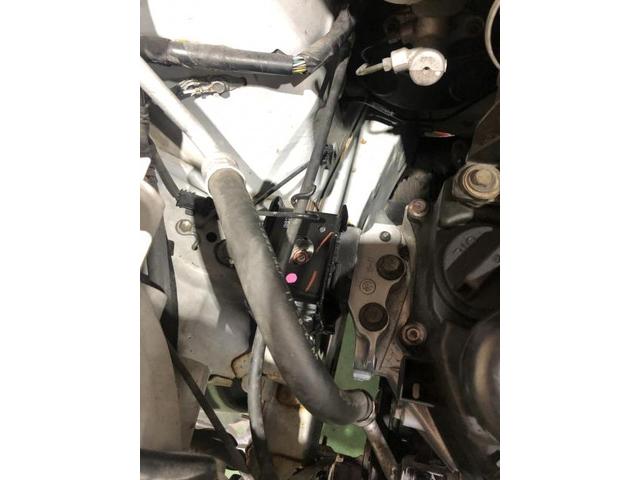 L285S　ミラ　不具合多数　クーリングファンモーター交換　ウォーターポンプ交換　エキゾーストパイプ交換　エンジンマウント交換　ブレーキパッド交換　甲信越　新潟県　新潟市　秋葉区　加茂市　阿賀野市　阿賀町　五泉市　カーズ新潟