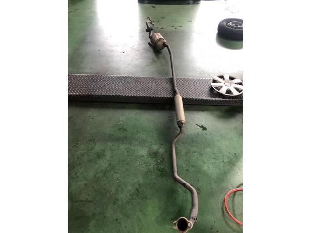 L285S　ミラ　不具合多数　クーリングファンモーター交換　ウォーターポンプ交換　エキゾーストパイプ交換　エンジンマウント交換　ブレーキパッド交換　甲信越　新潟県　新潟市　秋葉区　加茂市　阿賀野市　阿賀町　五泉市　カーズ新潟