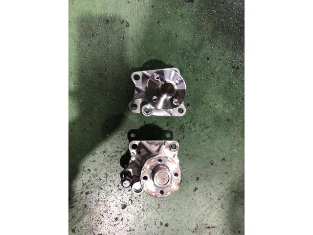 L285S　ミラ　不具合多数　クーリングファンモーター交換　ウォーターポンプ交換　エキゾーストパイプ交換　エンジンマウント交換　ブレーキパッド交換　甲信越　新潟県　新潟市　秋葉区　加茂市　阿賀野市　阿賀町　五泉市　カーズ新潟