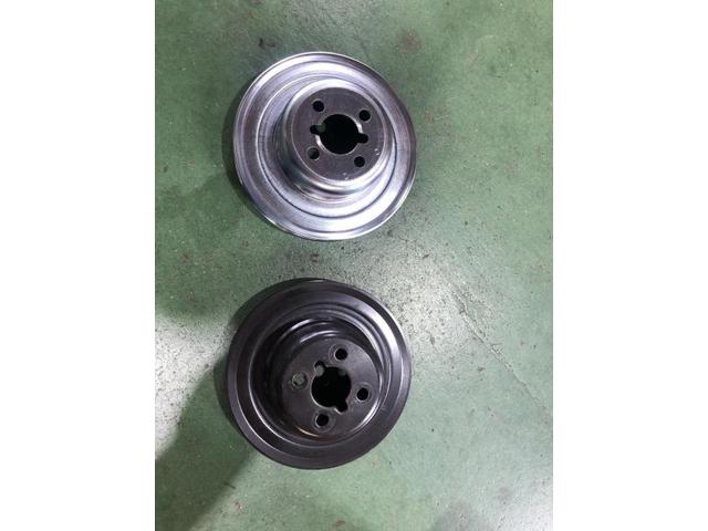 L285S　ミラ　不具合多数　クーリングファンモーター交換　ウォーターポンプ交換　エキゾーストパイプ交換　エンジンマウント交換　ブレーキパッド交換　甲信越　新潟県　新潟市　秋葉区　加茂市　阿賀野市　阿賀町　五泉市　カーズ新潟