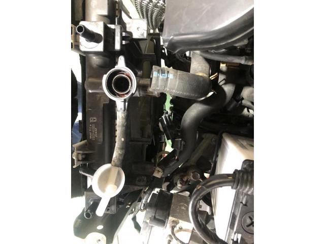 L285S　ミラ　不具合多数　クーリングファンモーター交換　ウォーターポンプ交換　エキゾーストパイプ交換　エンジンマウント交換　ブレーキパッド交換　甲信越　新潟県　新潟市　秋葉区　加茂市　阿賀野市　阿賀町　五泉市　カーズ新潟