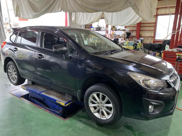 GP7　インプレッサ　205/65R16　タイヤ組替　パーツ持込　バランス調整　夏タイヤ　タイヤサイズ変更　甲信越　新潟県　新潟市　秋葉区　新津　加茂市　田上町　阿賀野市　阿賀町　五泉市　カーズ新潟