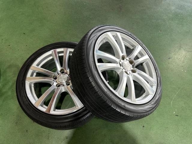 オデッセイ　RC2　タイヤ持込　ホイール持込　半クロス組替　225/45Ｒ18　225/50Ｒ18　純正サイズ　ホイールチェンジ　甲信越　新潟県　新潟市　秋葉区　新津　田上町　加茂市　阿賀野市　阿賀町　五泉市　カーズ新潟