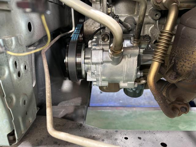 三菱 デリカD:2 MB15S 電装系修理 エアコンが効かない コンプレッサー交換 リビルト品 甲信越 新潟県 新潟市 秋葉区 新津 加茂市 三条市 田上町 阿賀野市 阿賀町 五泉市 カーズ新潟