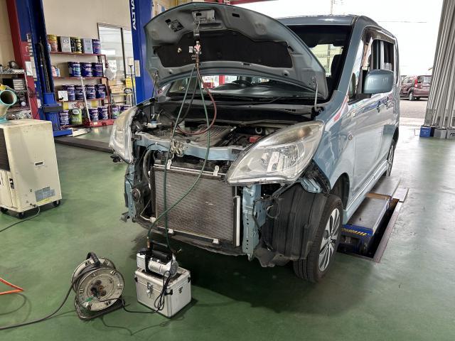 三菱 デリカD:2 MB15S 電装系修理 エアコンが効かない コンプレッサー交換 リビルト品 甲信越 新潟県 新潟市 秋葉区 新津 加茂市 三条市 田上町 阿賀野市 阿賀町 五泉市 カーズ新潟