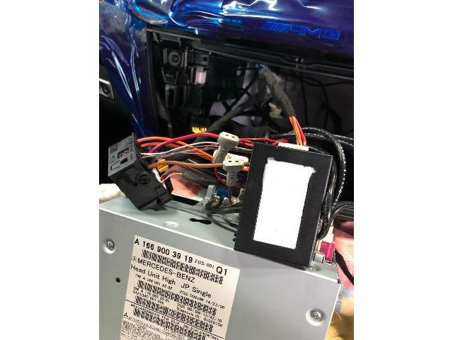 メルセデス・ベンツ GLE AMG W166 TVキット取り付け 新潟県 南魚沼市