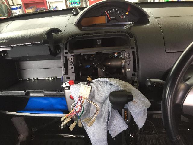 H82W 三菱 ekスポーツ・カーナビ・リアカメラ取付