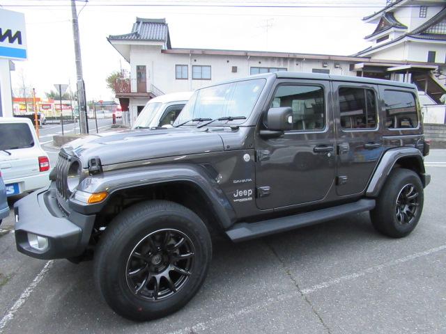 飯田市　ラングラーにアルミホイール装着