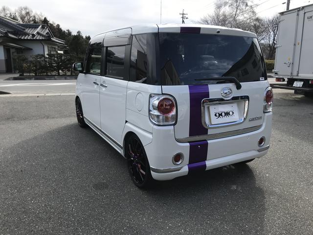 ムーヴキャンバス　新車販売　ストライプ　ラッピング　コーティング　施工　長野県　伊那市　上伊那