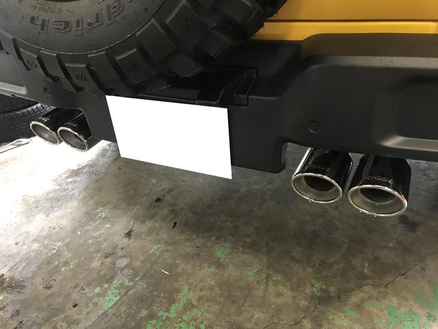 Jeep JL ラングラー CROSS マフラー 4本出し 取付 交換 シープ Jeep JL ラングラー CROSS マフラー 4本出し 取付 交換 シープ