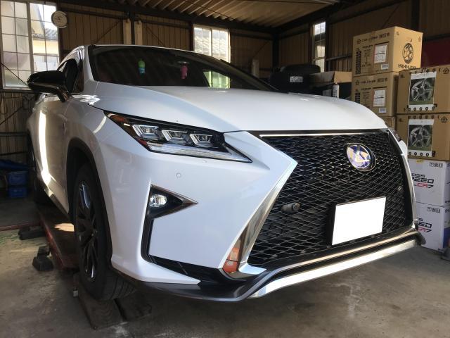 LEXUS 　RX450h　Fスポーツ　GYL25　レクサス　オイル交換　テスター　診断機　輸入車　外車　車検　整備　修理　長野県　伊那市　上伊那