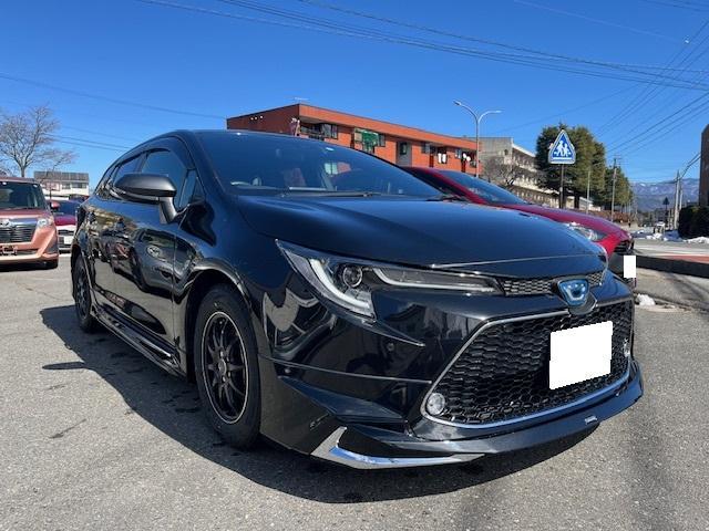 【用品販売】ﾄﾖﾀ ｶﾛｰﾗﾂｰﾘﾝｸﾞ HYBRID W×B ﾓﾃﾞﾘｽﾀ ｴｱﾛ 取り付け MODELLISTA ZWE211 販売 取付 国産車 輸入車 外車 車検 整備 修理 取付 長野県 伊那市