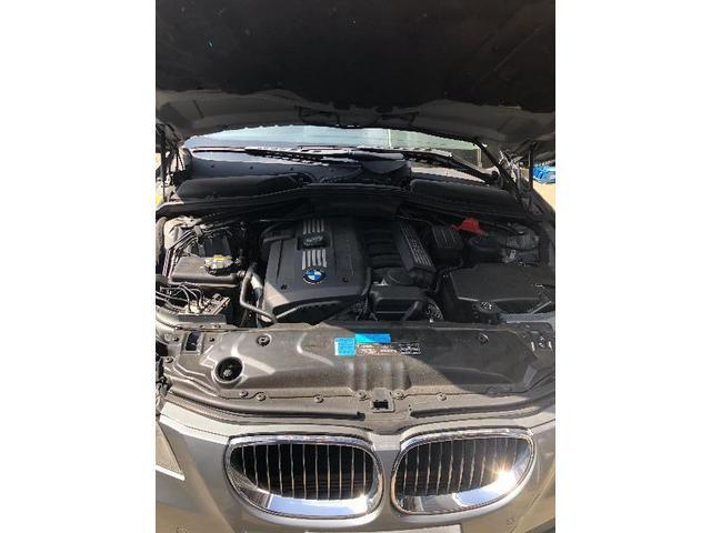 BMW 5シリーズ E61 オイル漏れ  千曲市 上田市 長野市 歓迎