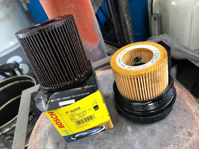 BMW 5シリーズ E61 オイル漏れ  千曲市 上田市 長野市 歓迎