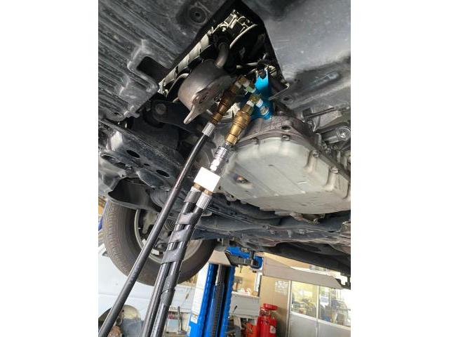 カローラフィールダー　ＮＺＥ１４１　CVTフルード交換　千曲市　上田市　長野市　歓迎