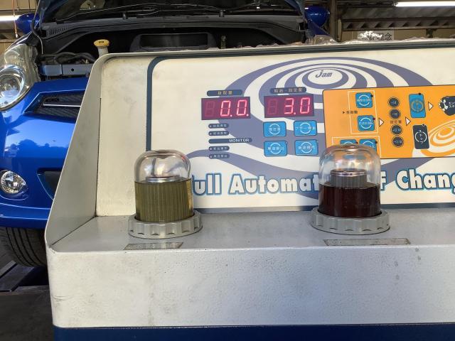 スバル　R2　タイプSS　CVTオイル交換　長野県　千曲市　長野市　上田市　歓迎