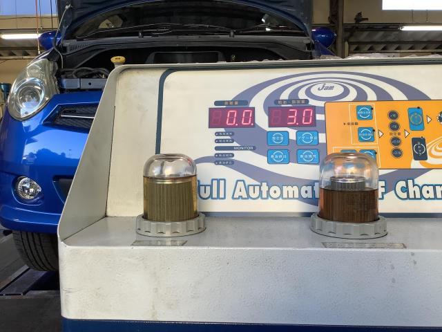 スバル　R2　タイプSS　CVTオイル交換　長野県　千曲市　長野市　上田市　歓迎