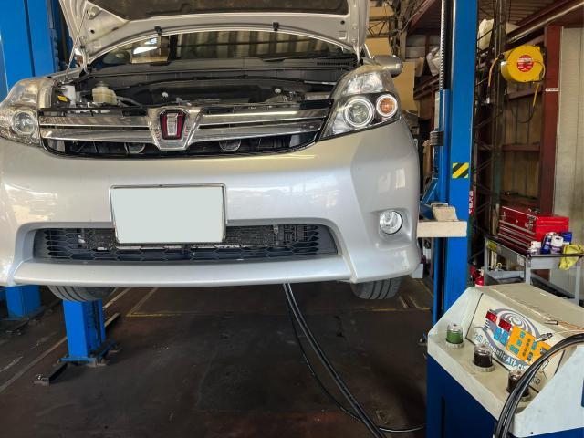 トヨタ　アイシス　CVTフルード交換　トルコン太郎　長野県　千曲市　長野市　上田市　
新潟　上越　遠方歓迎　